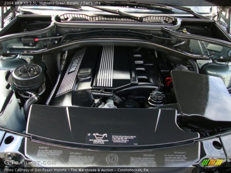 Highland Green Metallic / Terracotta 2004 BMW X3 2.5i
