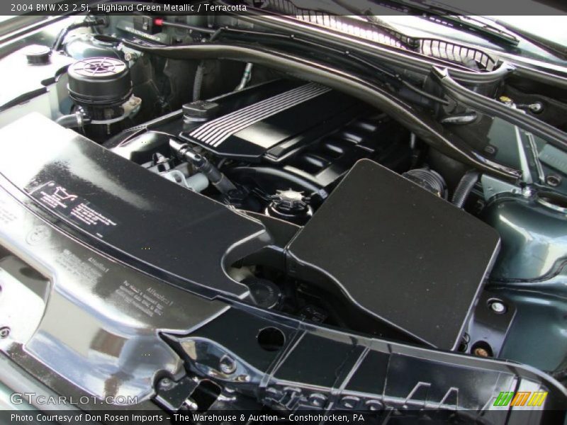 Highland Green Metallic / Terracotta 2004 BMW X3 2.5i