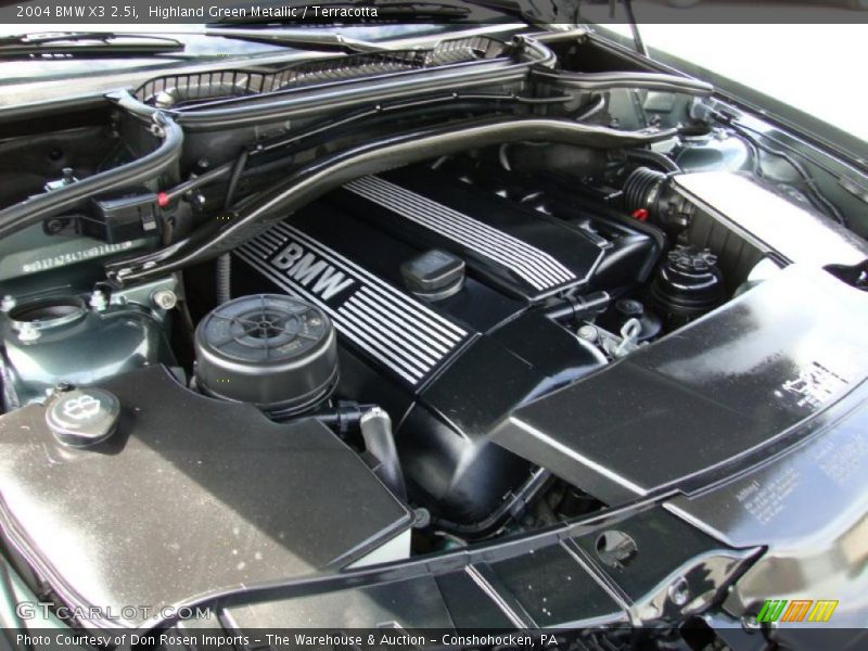 Highland Green Metallic / Terracotta 2004 BMW X3 2.5i