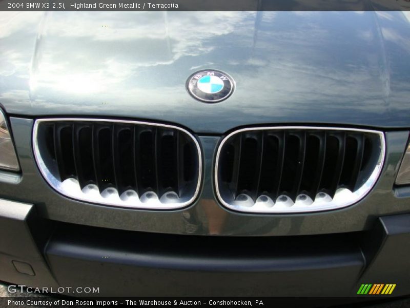 Highland Green Metallic / Terracotta 2004 BMW X3 2.5i