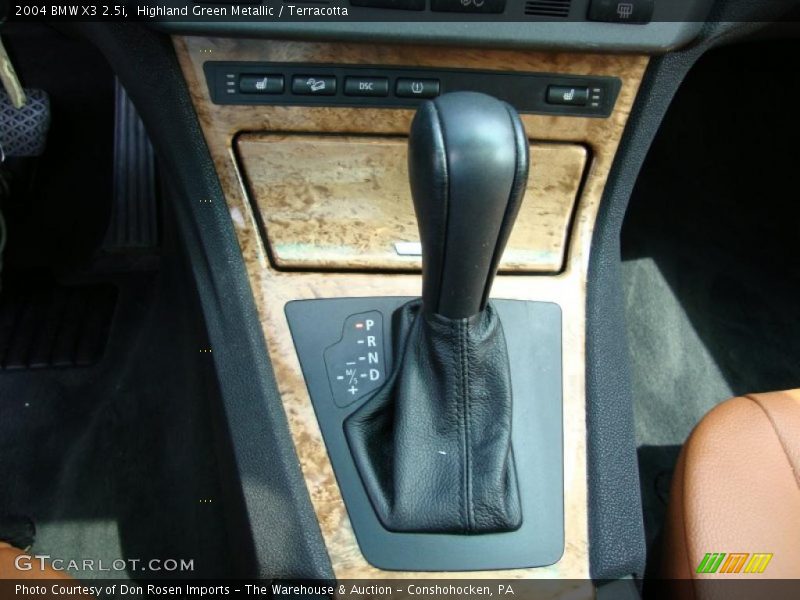 Highland Green Metallic / Terracotta 2004 BMW X3 2.5i