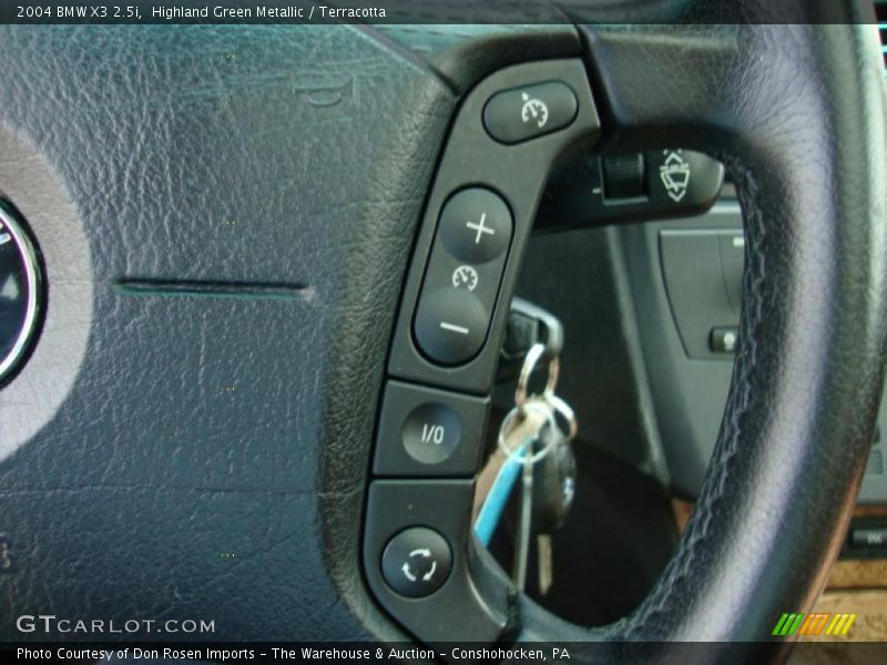 Highland Green Metallic / Terracotta 2004 BMW X3 2.5i