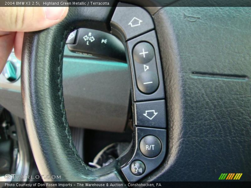 Highland Green Metallic / Terracotta 2004 BMW X3 2.5i
