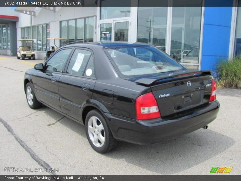 Black Mica / Gray 2002 Mazda Protege LX