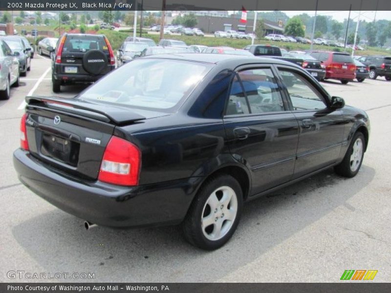 Black Mica / Gray 2002 Mazda Protege LX