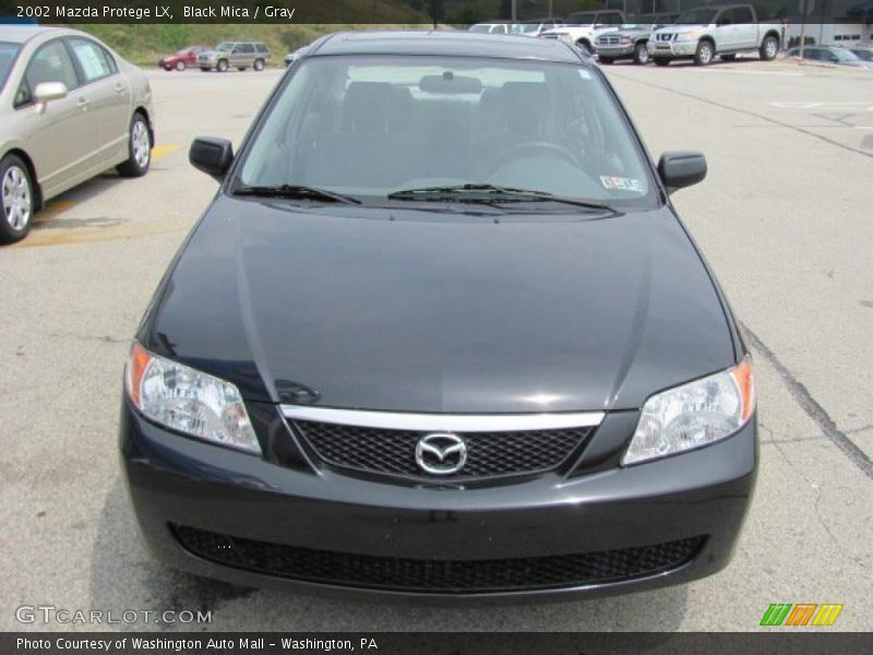 Black Mica / Gray 2002 Mazda Protege LX