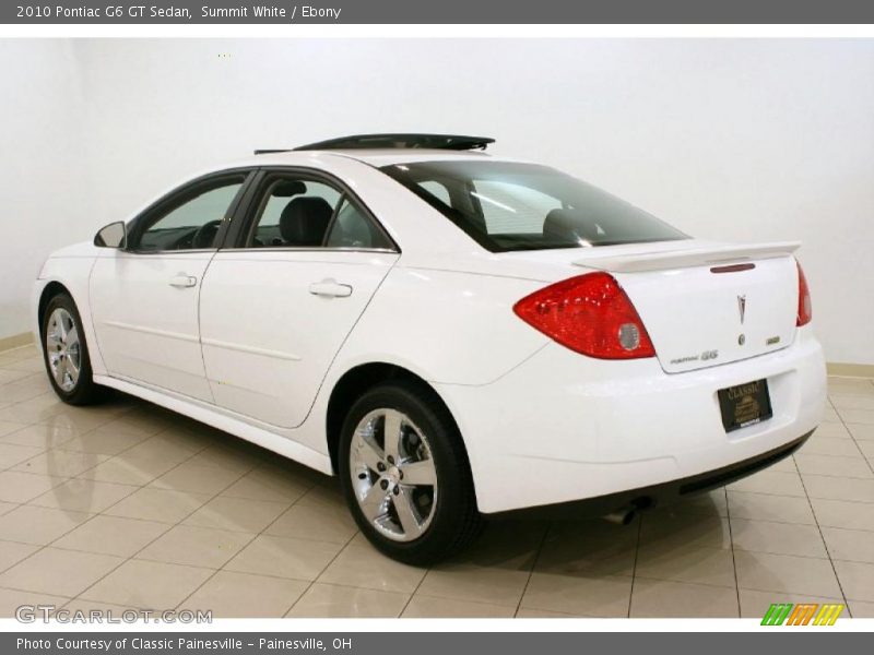 Summit White / Ebony 2010 Pontiac G6 GT Sedan