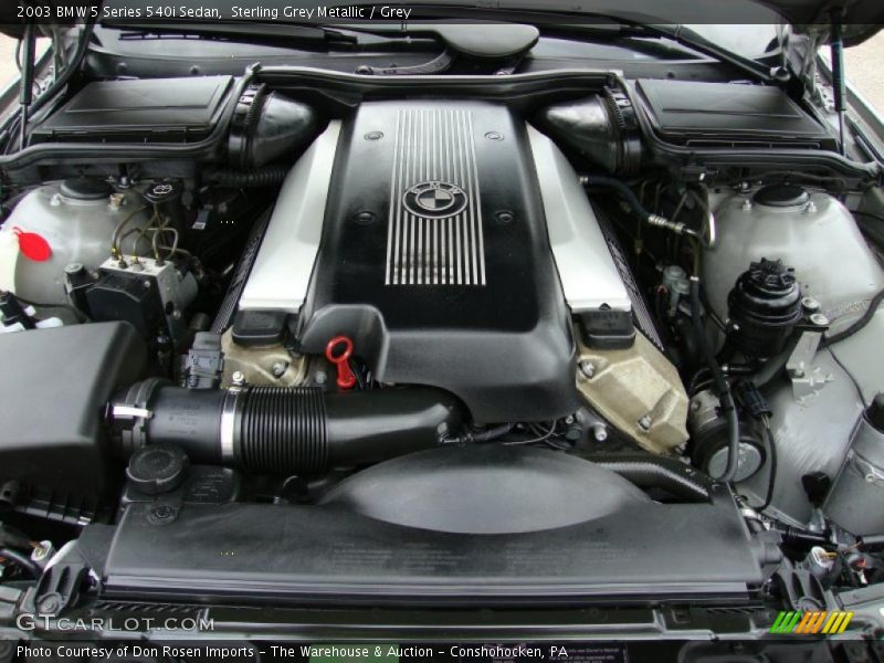 Sterling Grey Metallic / Grey 2003 BMW 5 Series 540i Sedan