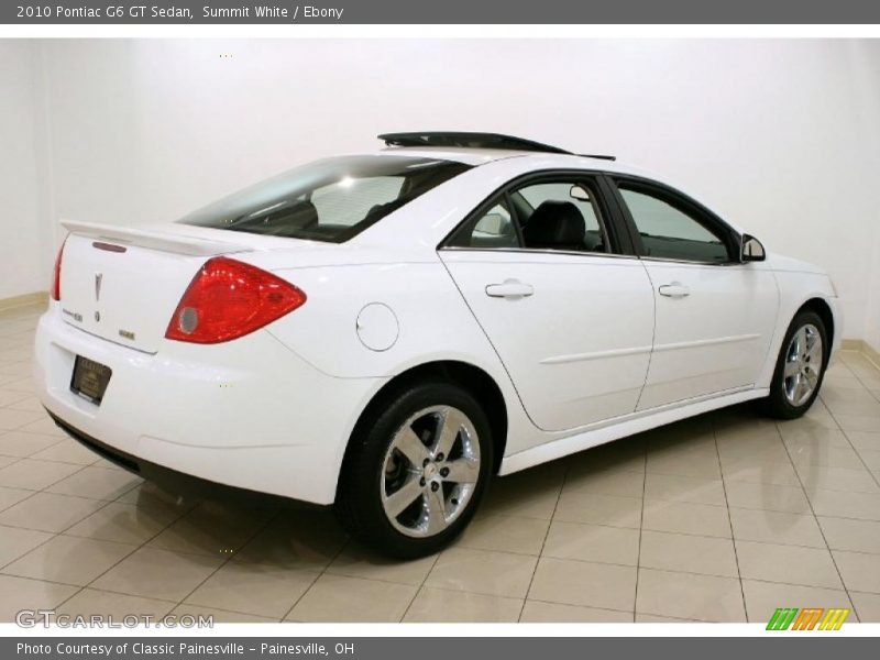 Summit White / Ebony 2010 Pontiac G6 GT Sedan