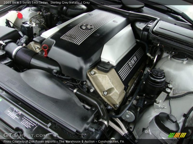 Sterling Grey Metallic / Grey 2003 BMW 5 Series 540i Sedan