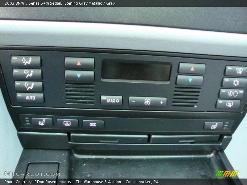 Sterling Grey Metallic / Grey 2003 BMW 5 Series 540i Sedan