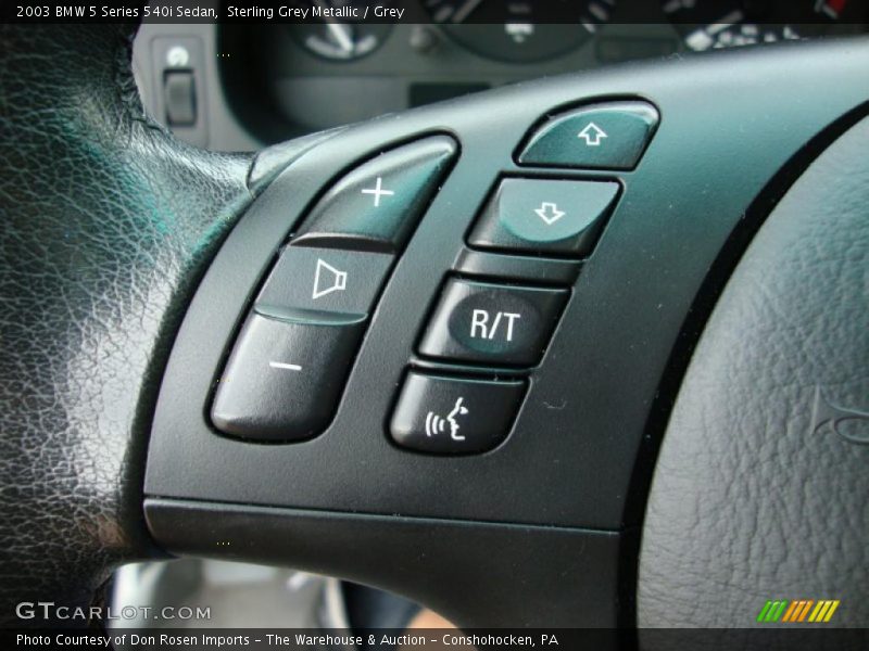 Sterling Grey Metallic / Grey 2003 BMW 5 Series 540i Sedan