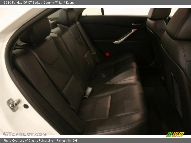Summit White / Ebony 2010 Pontiac G6 GT Sedan