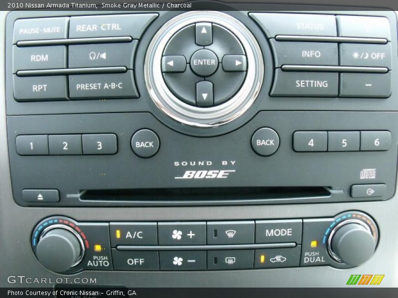 Smoke Gray Metallic / Charcoal 2010 Nissan Armada Titanium