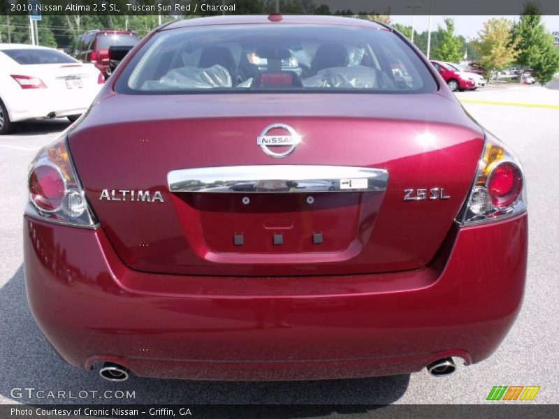 Tuscan Sun Red / Charcoal 2010 Nissan Altima 2.5 SL