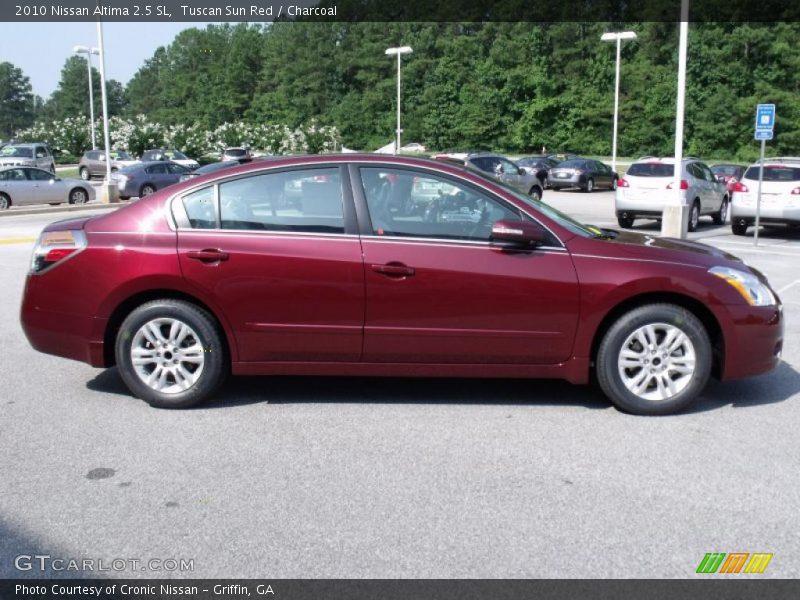 Tuscan Sun Red / Charcoal 2010 Nissan Altima 2.5 SL