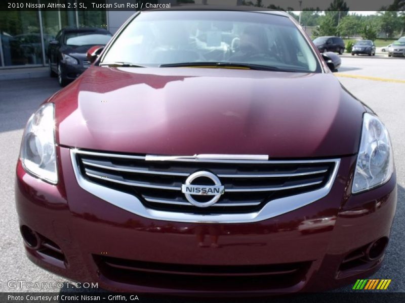 Tuscan Sun Red / Charcoal 2010 Nissan Altima 2.5 SL