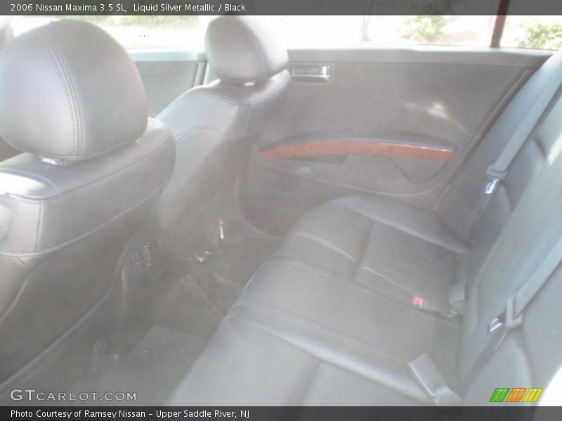 Liquid Silver Metallic / Black 2006 Nissan Maxima 3.5 SL