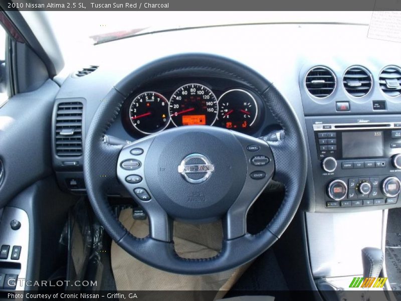 Tuscan Sun Red / Charcoal 2010 Nissan Altima 2.5 SL