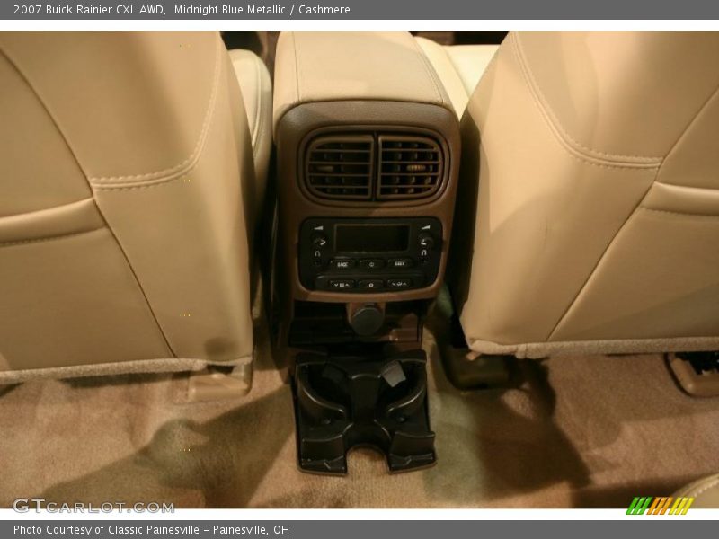 Midnight Blue Metallic / Cashmere 2007 Buick Rainier CXL AWD
