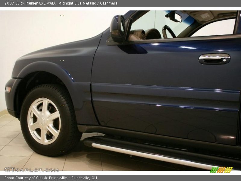 Midnight Blue Metallic / Cashmere 2007 Buick Rainier CXL AWD