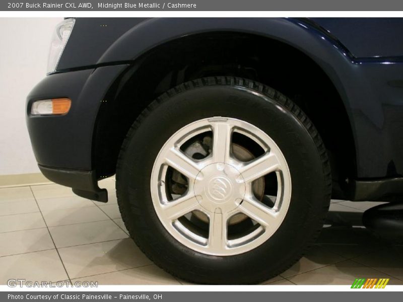 Midnight Blue Metallic / Cashmere 2007 Buick Rainier CXL AWD