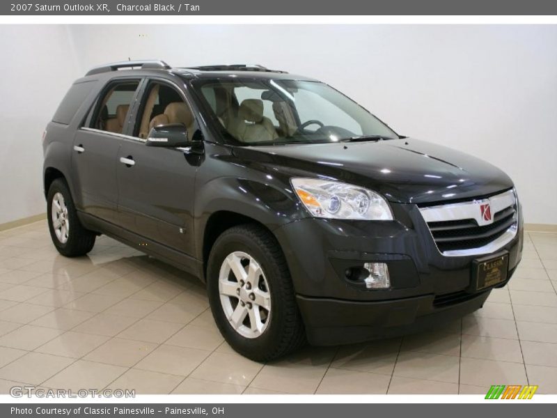 Charcoal Black / Tan 2007 Saturn Outlook XR