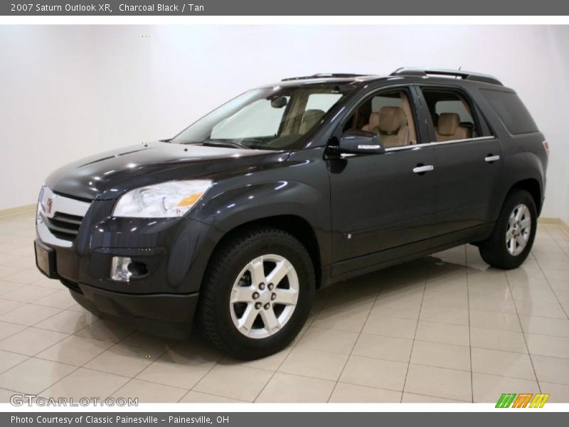 Charcoal Black / Tan 2007 Saturn Outlook XR
