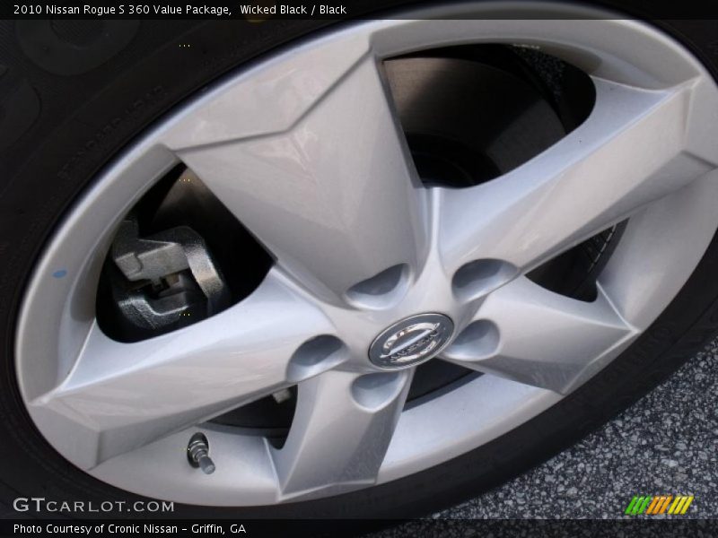 Wicked Black / Black 2010 Nissan Rogue S 360 Value Package