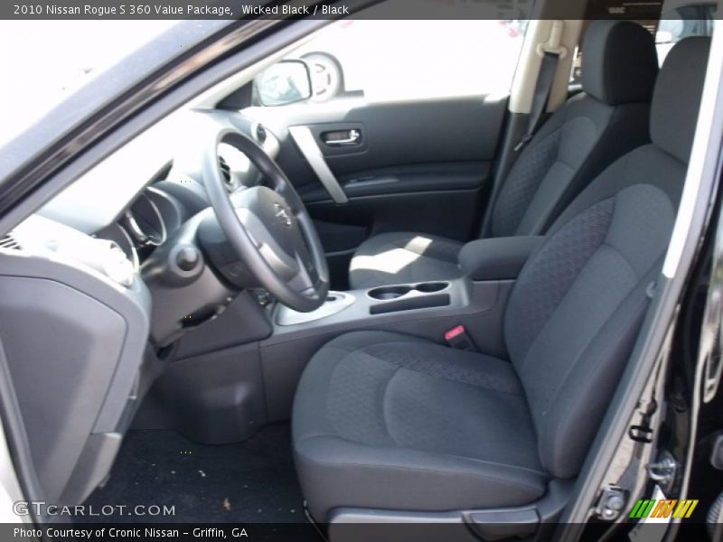Wicked Black / Black 2010 Nissan Rogue S 360 Value Package