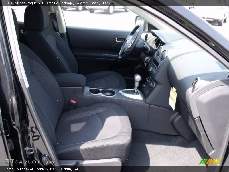 Wicked Black / Black 2010 Nissan Rogue S 360 Value Package