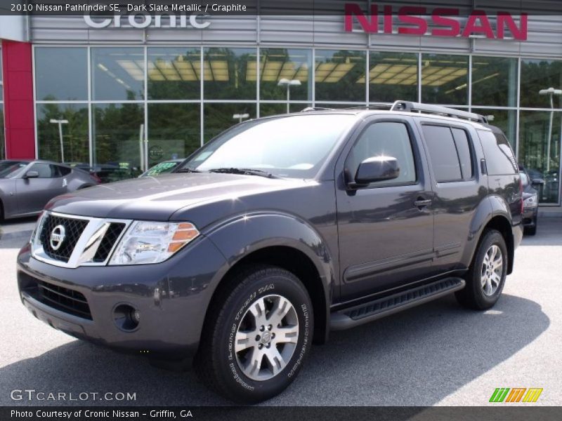 Dark Slate Metallic / Graphite 2010 Nissan Pathfinder SE