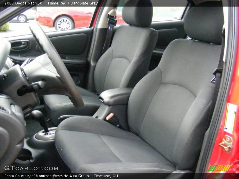 Flame Red / Dark Slate Gray 2005 Dodge Neon SXT