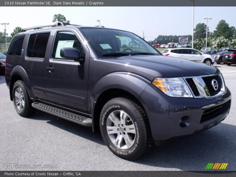 Dark Slate Metallic / Graphite 2010 Nissan Pathfinder SE