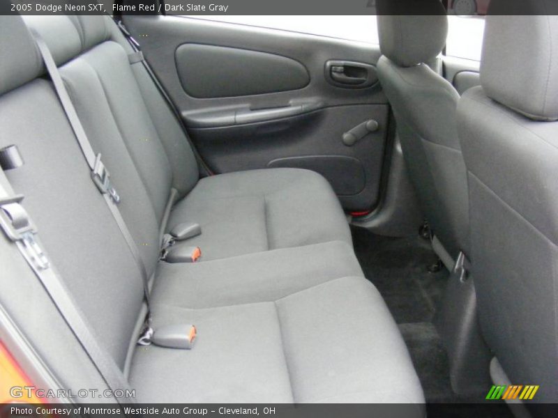 Flame Red / Dark Slate Gray 2005 Dodge Neon SXT