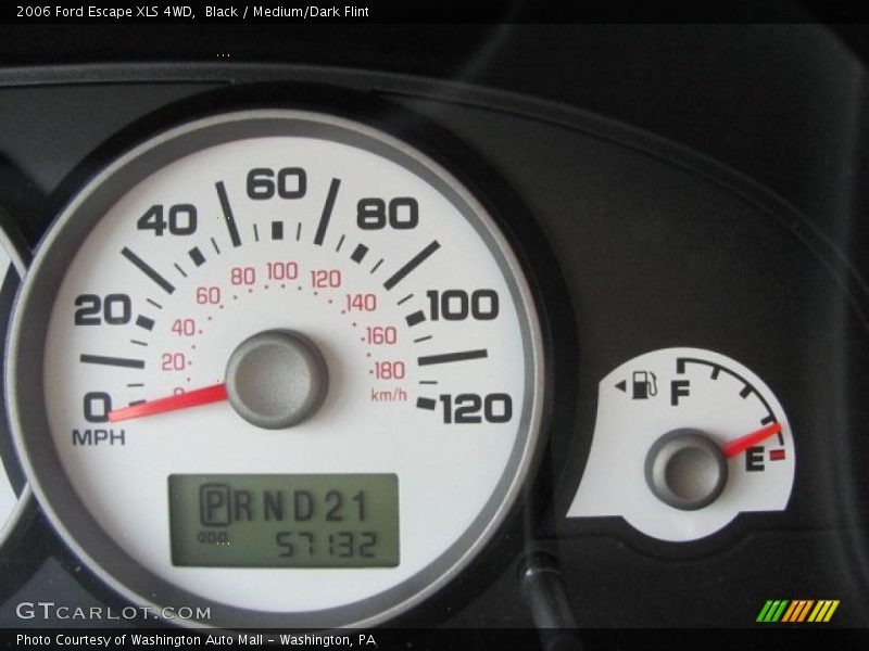 Black / Medium/Dark Flint 2006 Ford Escape XLS 4WD