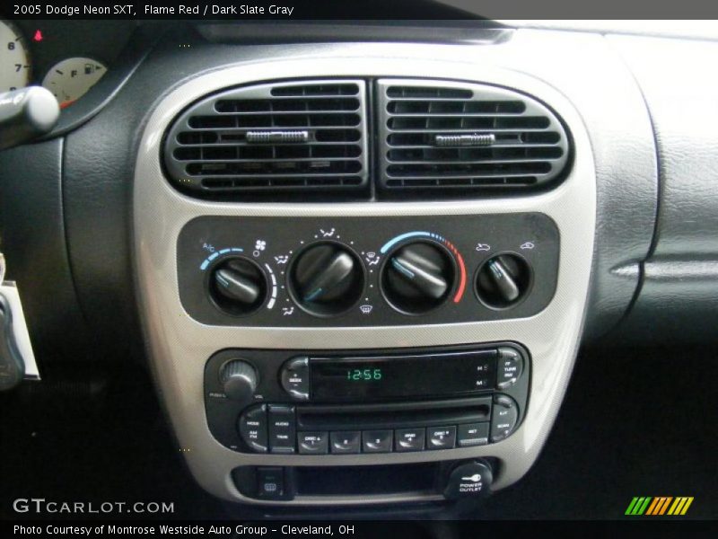 Flame Red / Dark Slate Gray 2005 Dodge Neon SXT