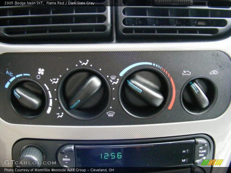 Flame Red / Dark Slate Gray 2005 Dodge Neon SXT