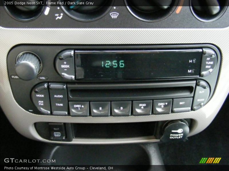 Flame Red / Dark Slate Gray 2005 Dodge Neon SXT