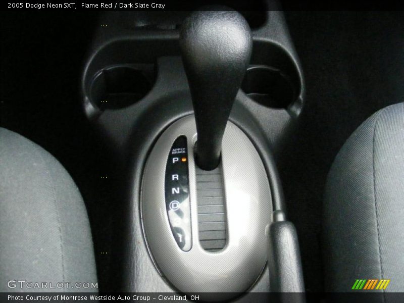 Flame Red / Dark Slate Gray 2005 Dodge Neon SXT