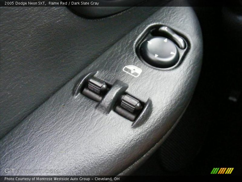 Flame Red / Dark Slate Gray 2005 Dodge Neon SXT
