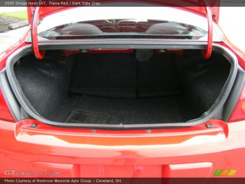 Flame Red / Dark Slate Gray 2005 Dodge Neon SXT