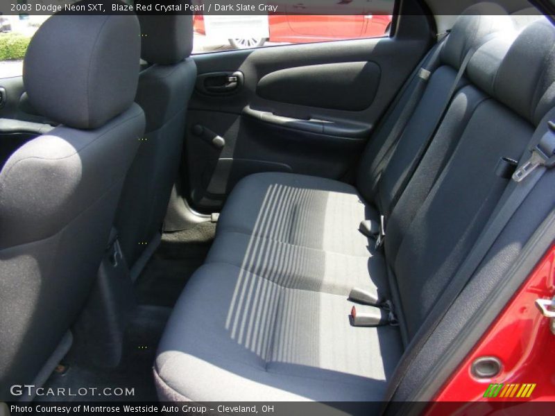 Blaze Red Crystal Pearl / Dark Slate Gray 2003 Dodge Neon SXT