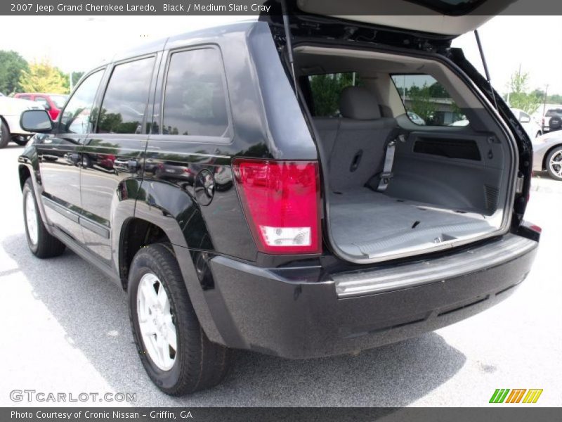 Black / Medium Slate Gray 2007 Jeep Grand Cherokee Laredo