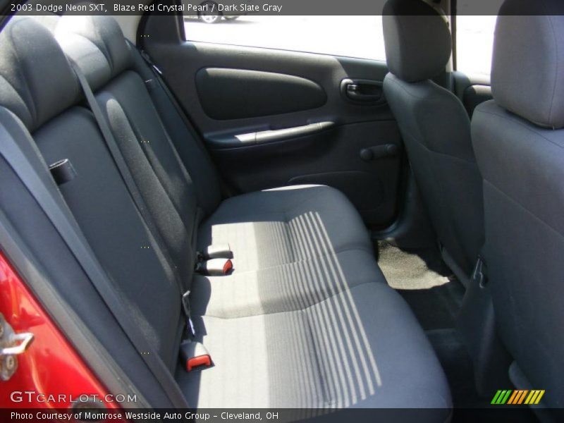 Blaze Red Crystal Pearl / Dark Slate Gray 2003 Dodge Neon SXT