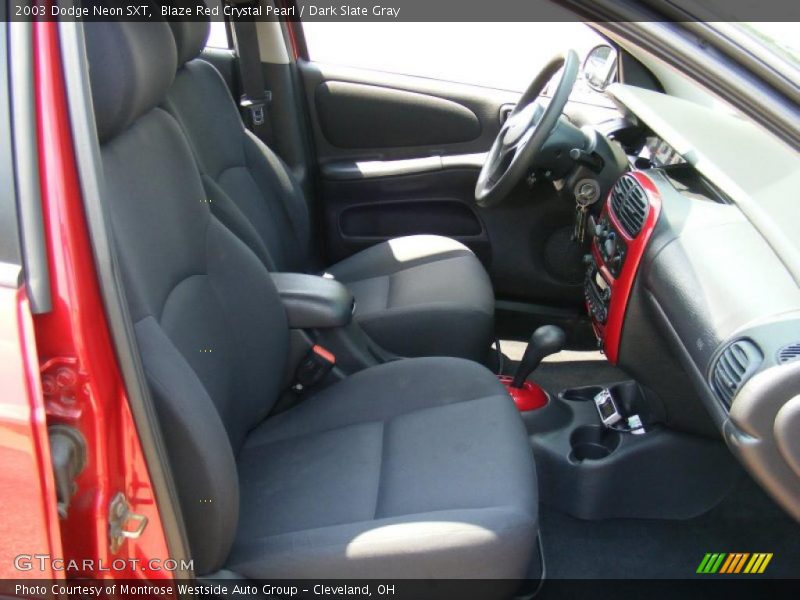 Blaze Red Crystal Pearl / Dark Slate Gray 2003 Dodge Neon SXT