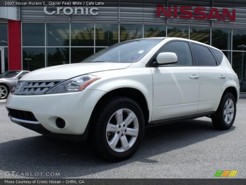 Glacier Pearl White / Cafe Latte 2007 Nissan Murano S