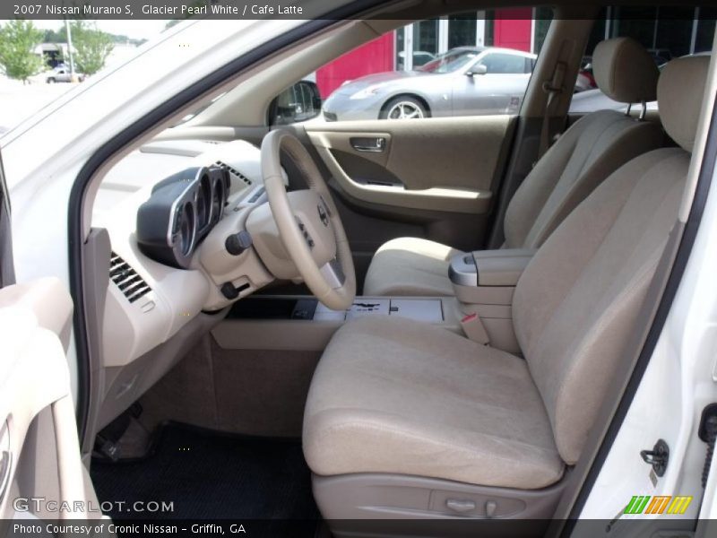 Glacier Pearl White / Cafe Latte 2007 Nissan Murano S