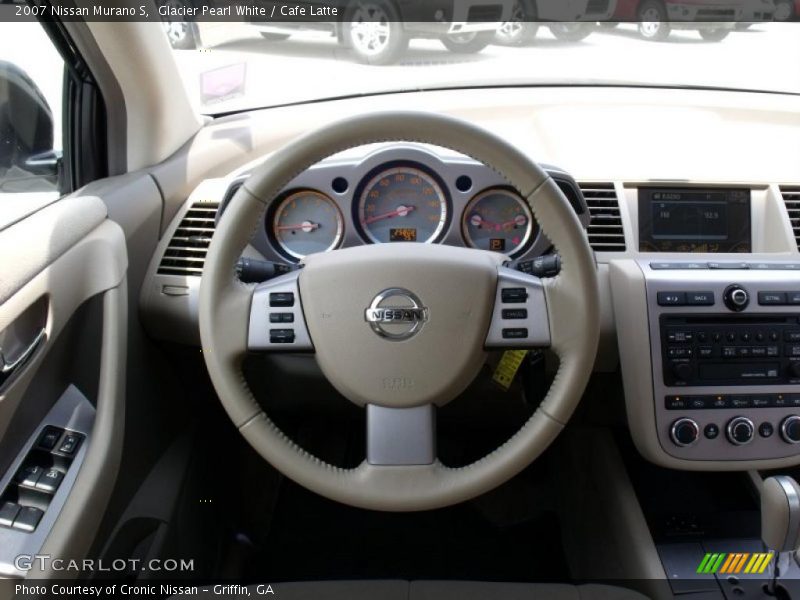 Glacier Pearl White / Cafe Latte 2007 Nissan Murano S