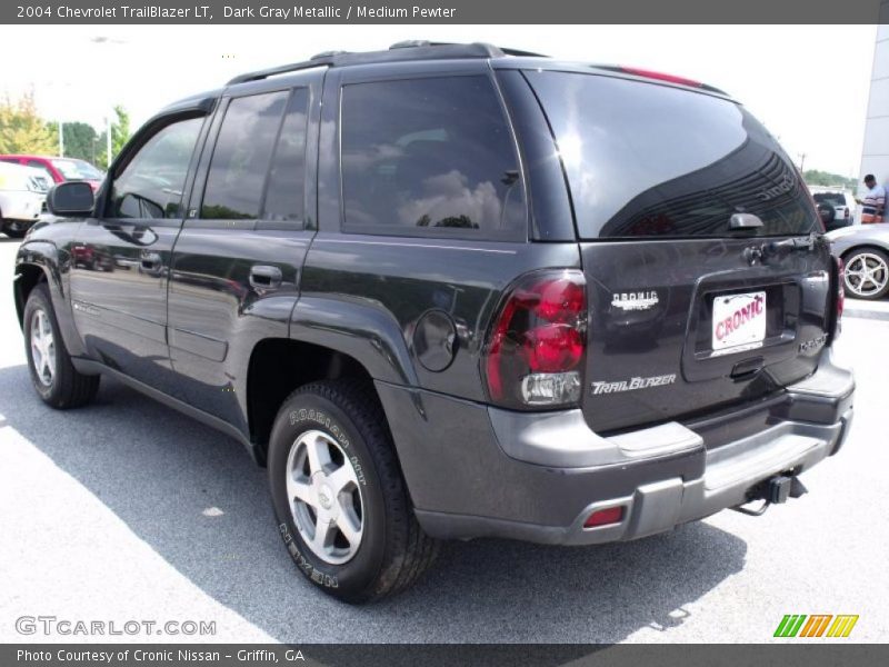 Dark Gray Metallic / Medium Pewter 2004 Chevrolet TrailBlazer LT